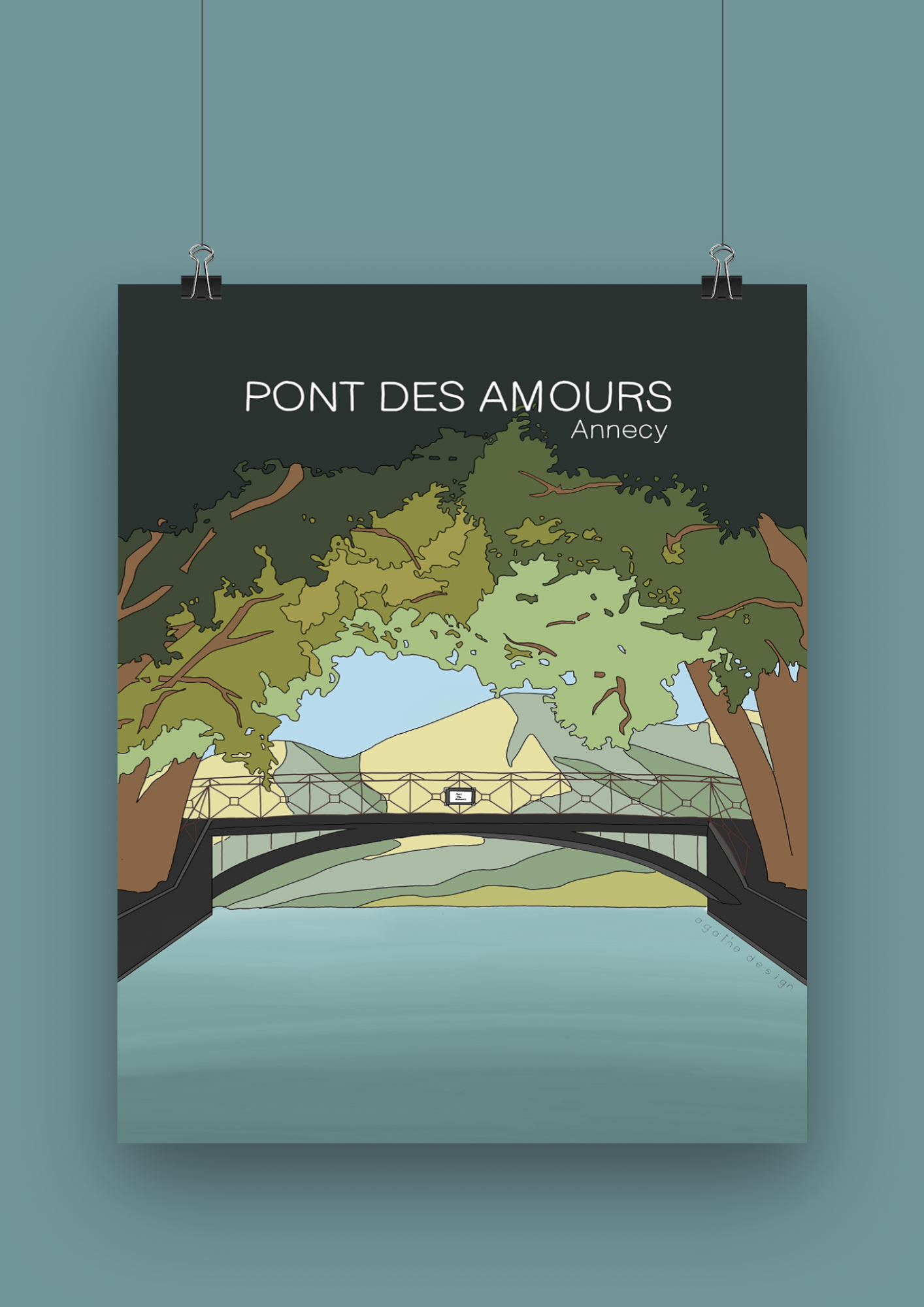 Affiche pont des amours 2